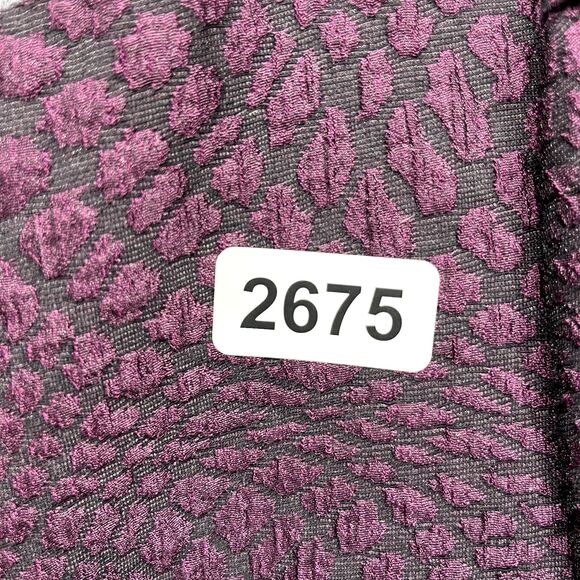 Tahari Dress Women 6 Purple Sheath Short Sleeve round neck lined back zipped - Picture 16 of 16